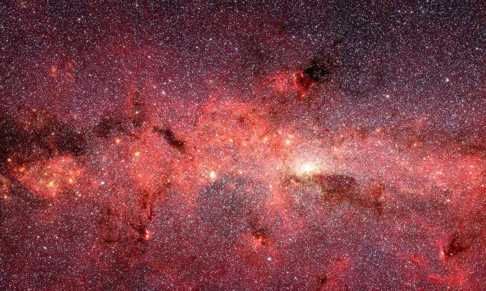 بخش مرکز و پرستاره کهکشان راه شیری